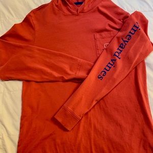 Vineyard Vines Long Sleeve Hooded Boys Size L (16)